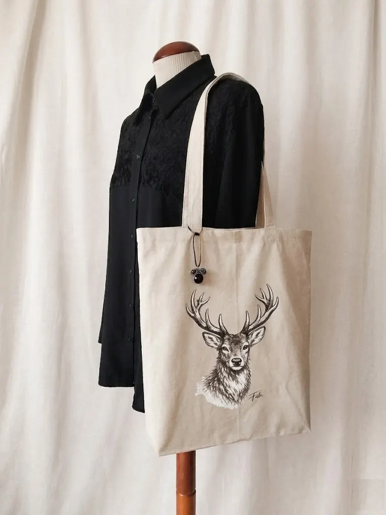 Tote personalizada ciervo